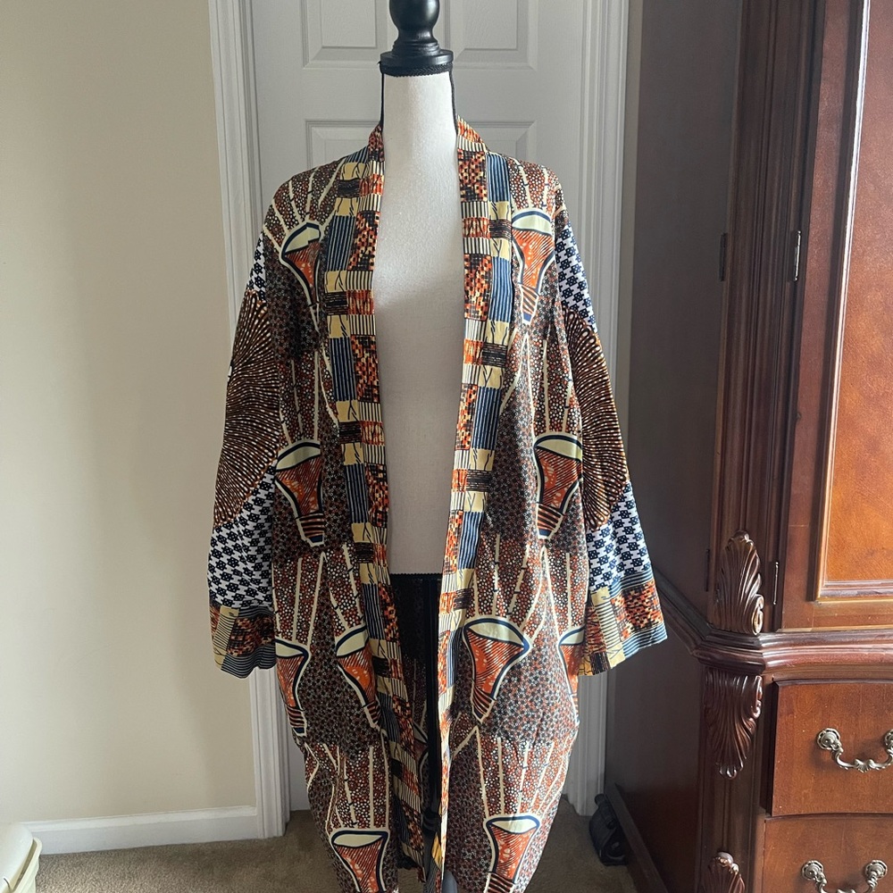 Grass Fields Multicolor African Print